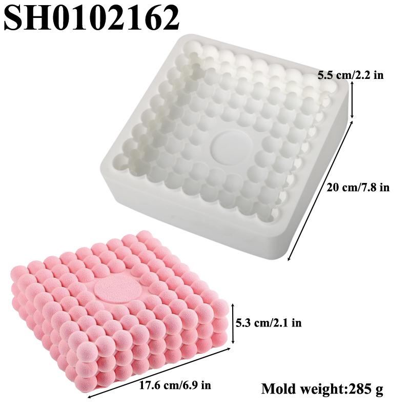 Food Grade Silicone Cake Molds Single Cell Mousse Moulds Dessert Decorating Pan Non Stick Pastry Baking Tools Kitchen Bakeware