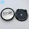 4 pezzi 75mm OZ O.Z Racing Emblema Logo Coprimozzi Centrali per Cerchi Auto Coprimozzi Ruote Copertura Centrale per Cerchi Auto Accessori Auto Styling