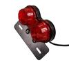 Universal Motorcycle Modified LED Light Taillight Turn Signal Indicators Car Rear Brake Lights Racer Flashing Lamp