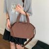 Torebka na ramię Damska torebka crossbody ze ściągaczem Jednokolorowa torba tote