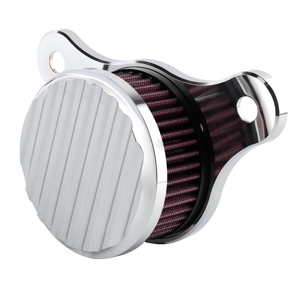 Motorcycle Air Filter Cleaner Intake Filter System Stripe for Harley 93-17 Dyna/FXR Softail Fat Boy Touring Road Street Glide