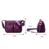 Nylon Crossbody Bag For Women Large Capacity Shoulder Bag Multi-pocket Female Bag Shopping Travel Lady Handbag Leisure Purse