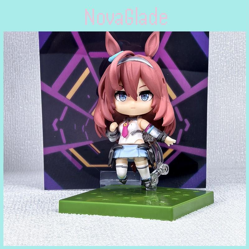 Umamusume Pretty Derby Mihono Bourbon Pvc Figure With Face Swap Function For Collector Fans