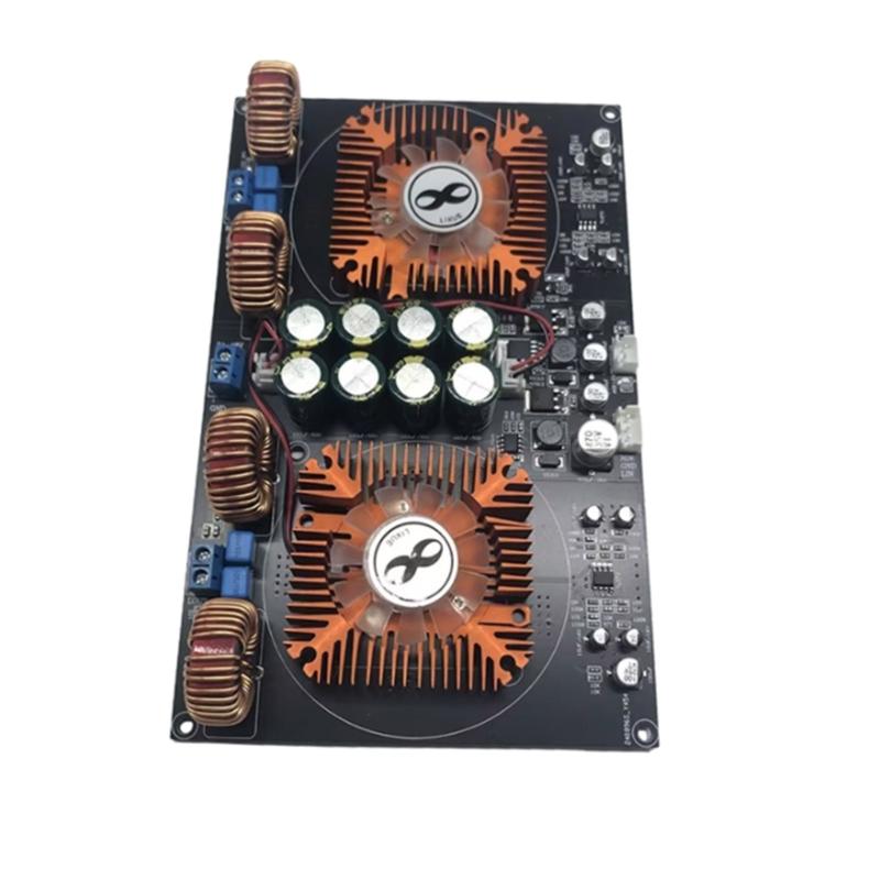 TPA3255 2.0CH Power Amplifier Board 2.0Channel Class-D Digital Amplifier Board 600W+600W (Fan Cooled)