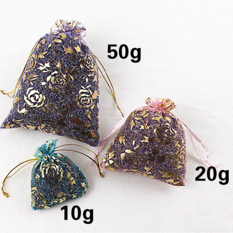 Натуральный саше с лавандой Сушеные бутоны лаванды Помощь для сна Ароматический саше 10g (lace bag)