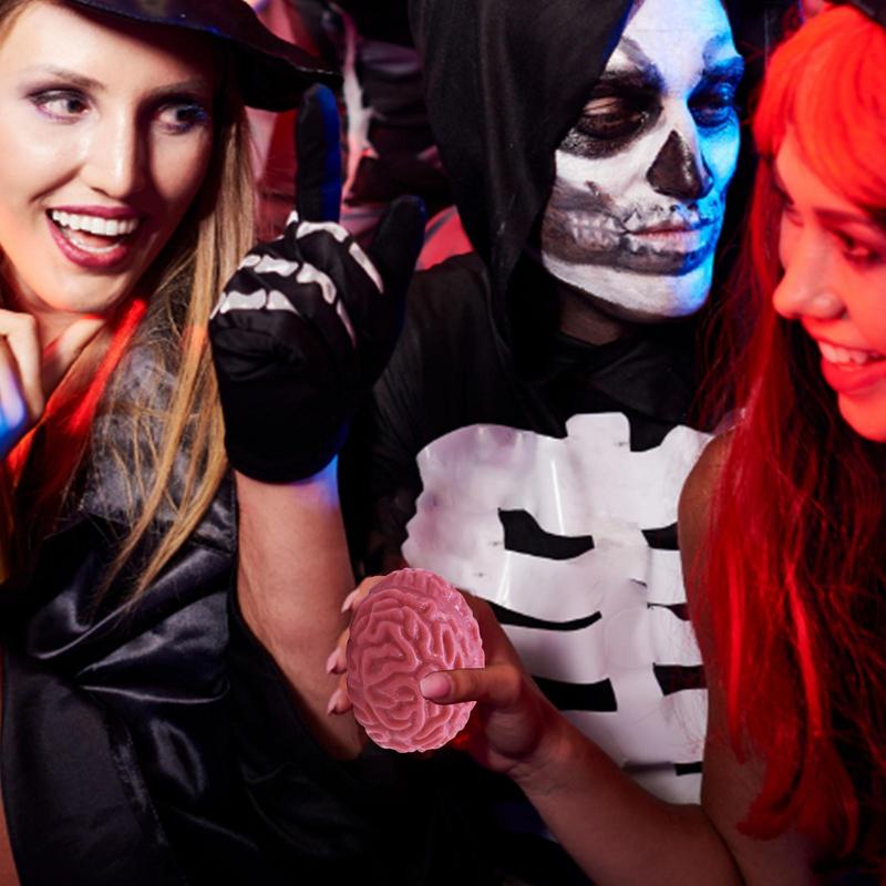 Gehirn Stressbälle Widerstand Fidget Spielzeug Sensorische Stressabbau Angsttherapie Spielzeug Rebound Knetball für Kinder Erwachsene