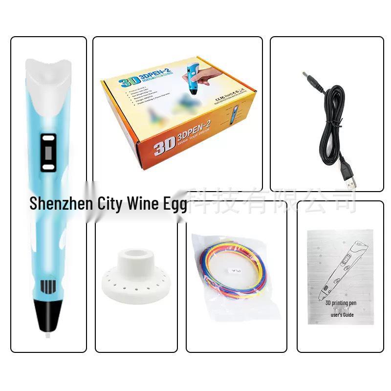 Second Generation High-Temperature 3D Printing Pen for Kids and Students – Popular Gift Item