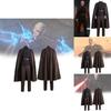 Premium Schwarzes Count Dooku Cosplay Kostüm Für Star Wars Filmcharakter Rollenspiel