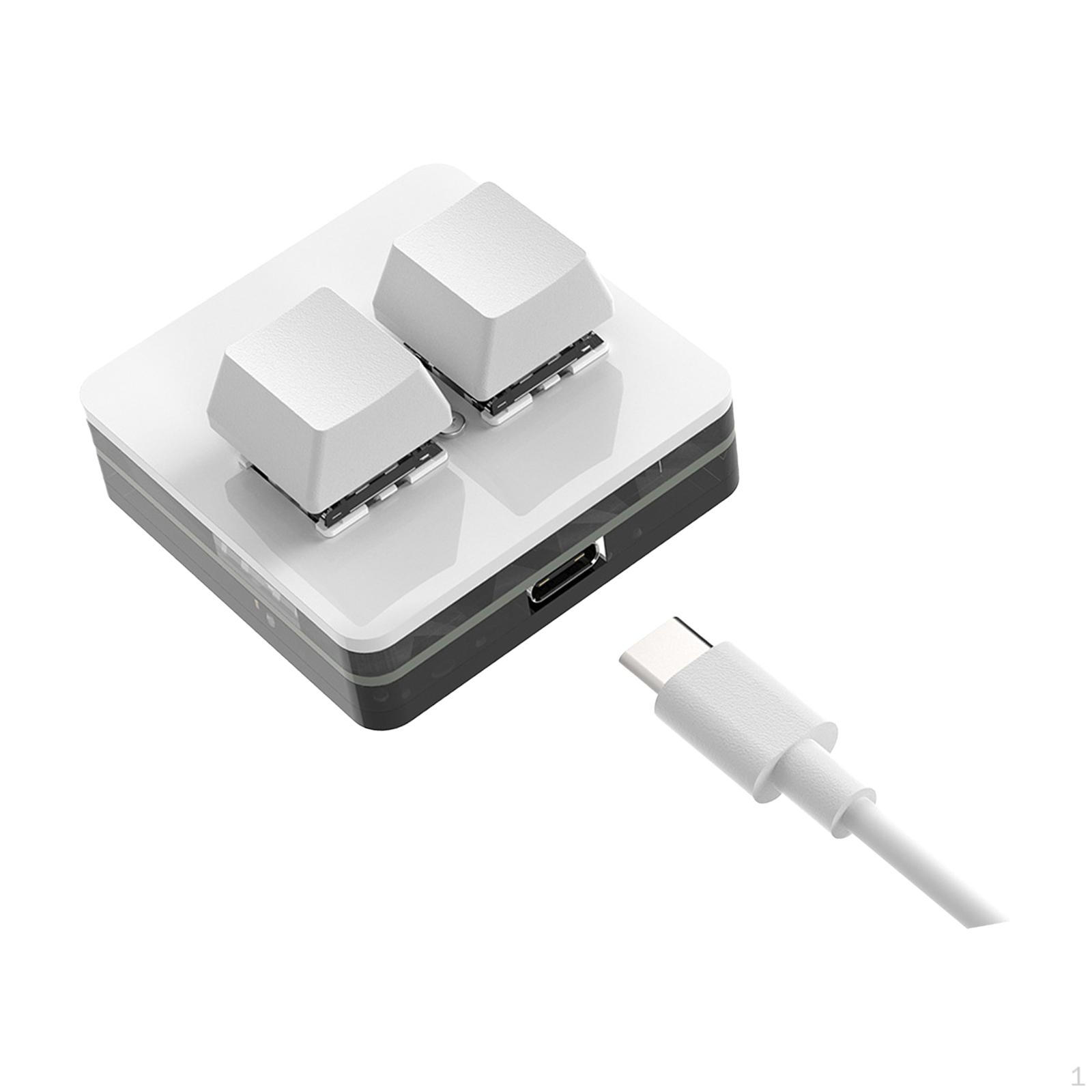 

Копировать и вставить 2-клавишную клавиатуру Mini Keypad Red Axis Gaming для регулировки громкости