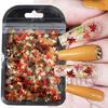 New Nail Art Bag Jewelry Autumn Maple Leaf Decoration Multi-Color Glitter Jewelry
