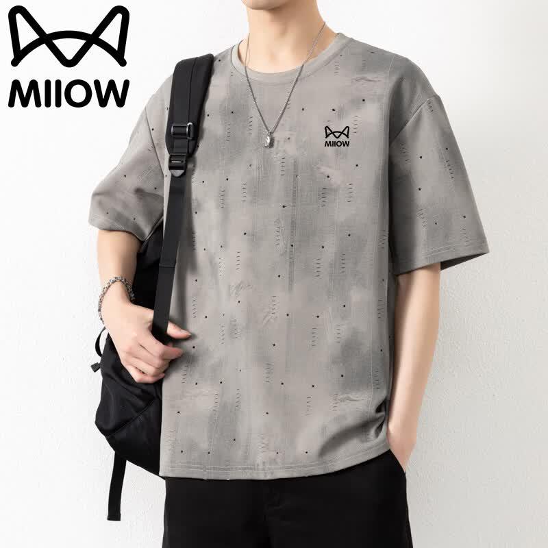 

MiiOW Men s Short Sleeve Casual T-Shirt L