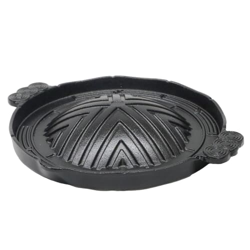 

Asahi Cast Iron Genghis Khan Pot, 27cm (H-304-20), Made in Taiwan, QGV11027