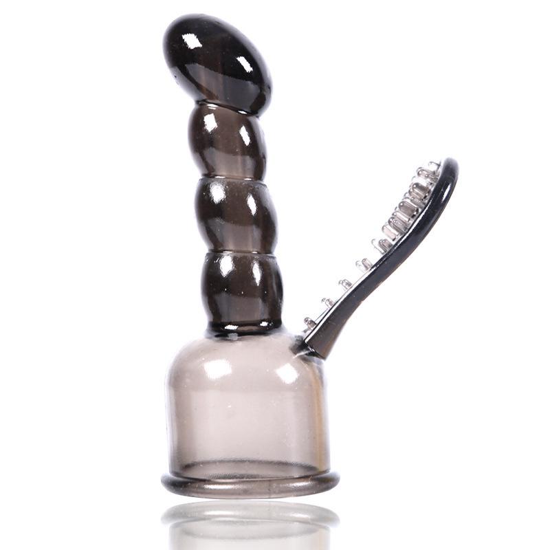 Silicone AV Stick Vibrator Headgear for Couples