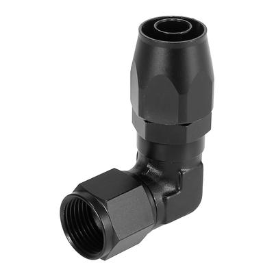 X AUTOHAUX Hose End Fitting AN10 90° Female Swivel Coupler 90° Hose Union 6061