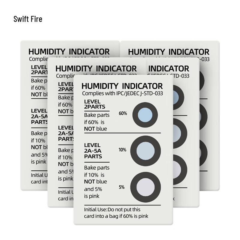 3-Dot Humidity Indicator Cards