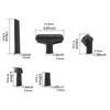 1Set For Dewalt Vacuum DCV580 DCV581H Models For VAC Hose Attachment Kit Vacuum Hose Connection Kits Vacuum Cleaner Parts
