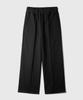 JEMUT Noir Pigment Wide Sweatpants Black Sjlp2655
