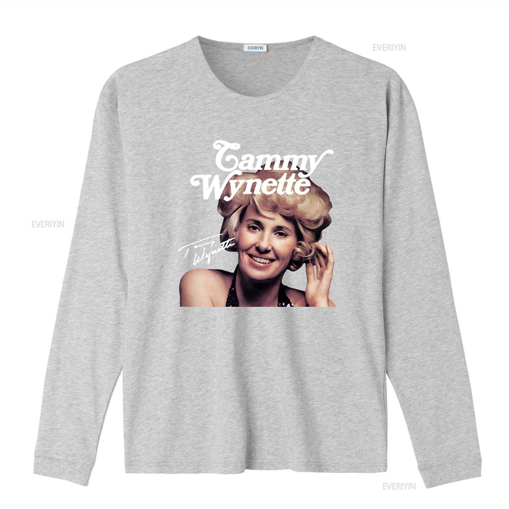 NEUES Tammy Wynette T-Shirt Baumwolle Alle Größen S 5XL Vintage Retro Design vintage Gewaschen Unisex Bequem Leicht dehnbar