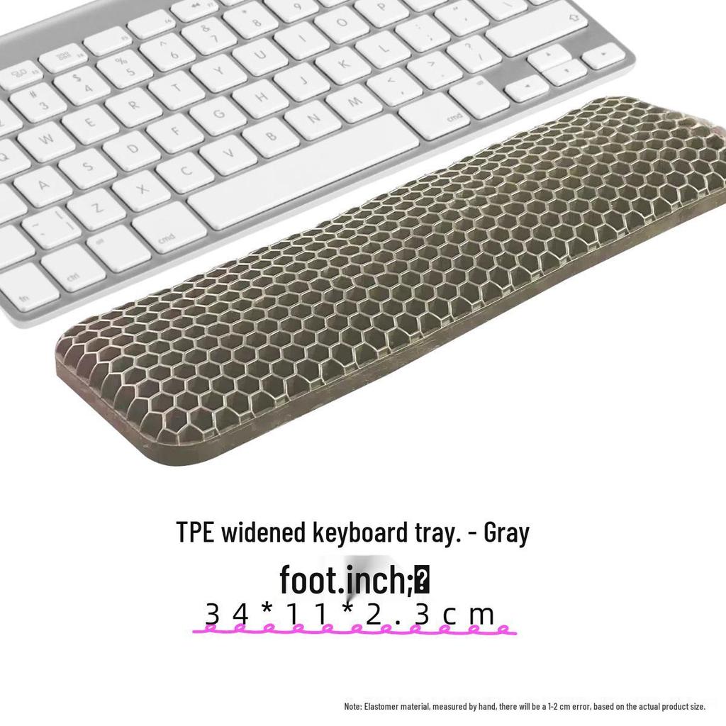 New Type Computer Keyboard & Mouse Pad with Soft, Non-Slip, Breathable Wrist Support