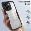 For Oppo Reno14 F 5G Case Acrylic + TPU Clear Phone Cover with PET Screen Film