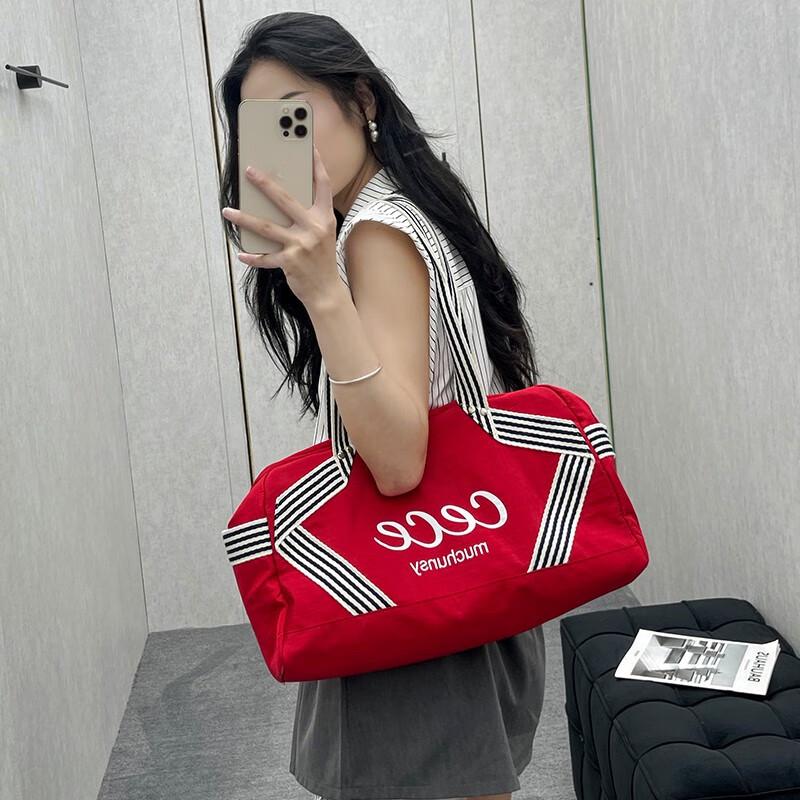 

Lishen Lejie Large Capacity Oxford Shoulder Bag High School