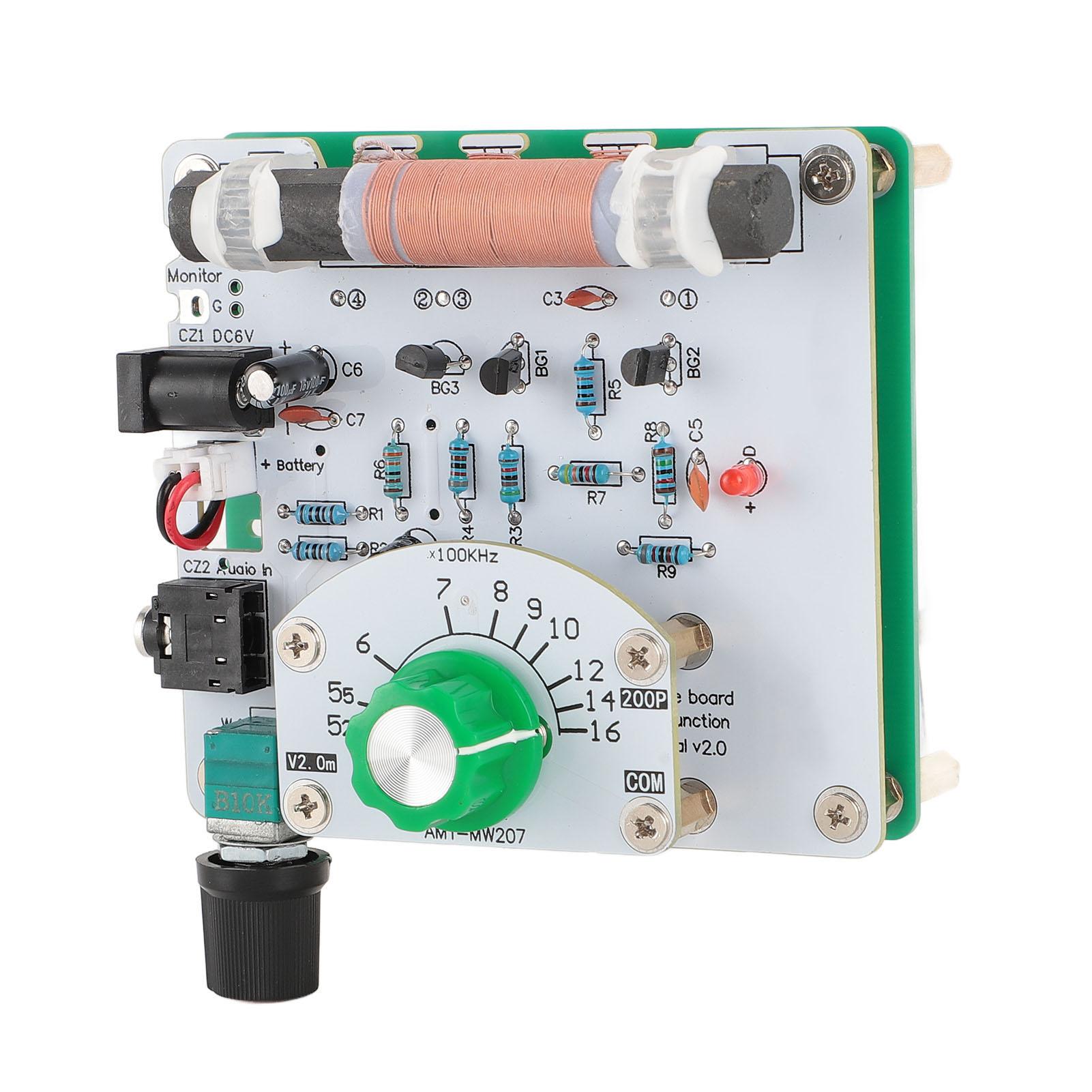 

MW Середньохвильовий передавач 525 до 1605 кГц AM Радіопередавач DIY Друкована плата для експериментів