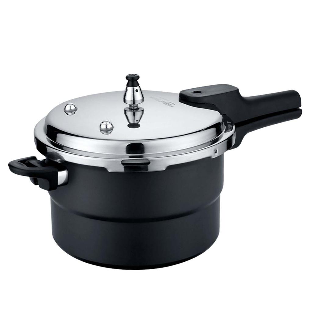 Cook Stainless Steel Pressure Pot for Gas And Induction Stoves - Easy Meal Prep Solution