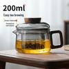 Quandu Heat-Resistant Glass Teapot with Infuser