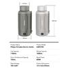 Philips Draagbare Waterkoker AWP2785 Elektrische Waterkoker Beker 5 temperatuurinstellingen 1000 ml SUS316 roestvrij staal