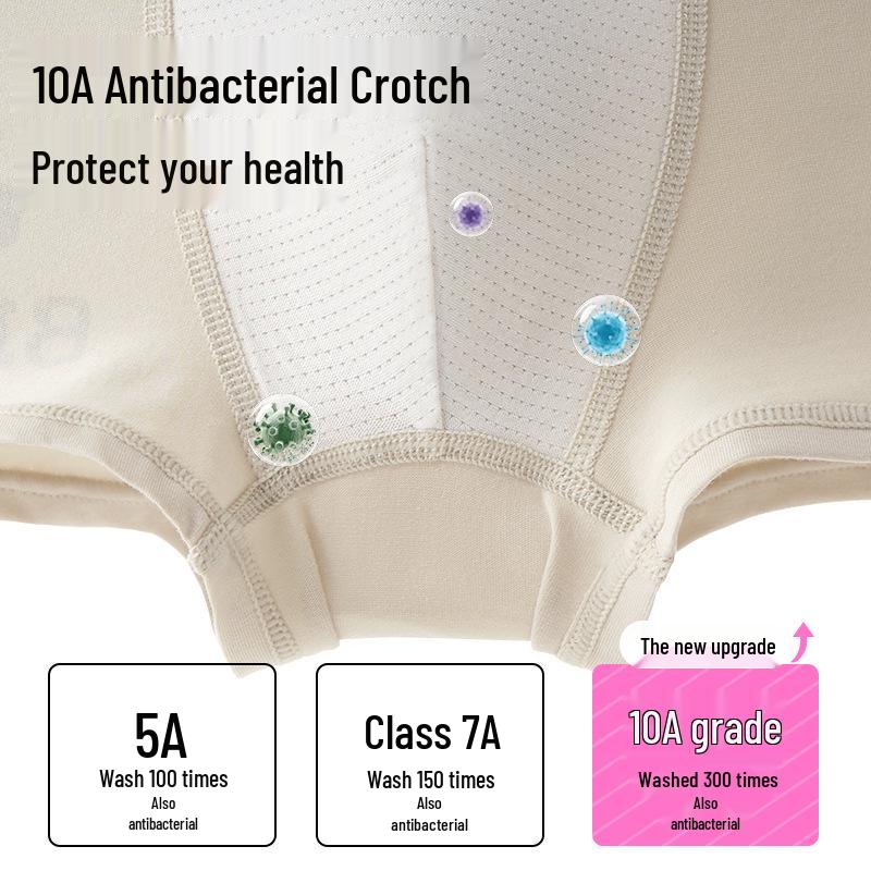 Silke Antibakteriell Gutter Ren Bomull Boksershorts for Barn