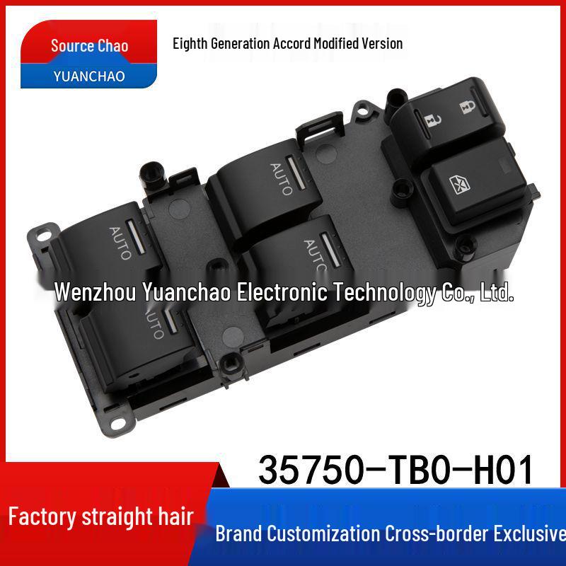 Eighth Gen Accord & Odyssey RB3 Electric Window Lifter Switch 35750-TB0-H01.