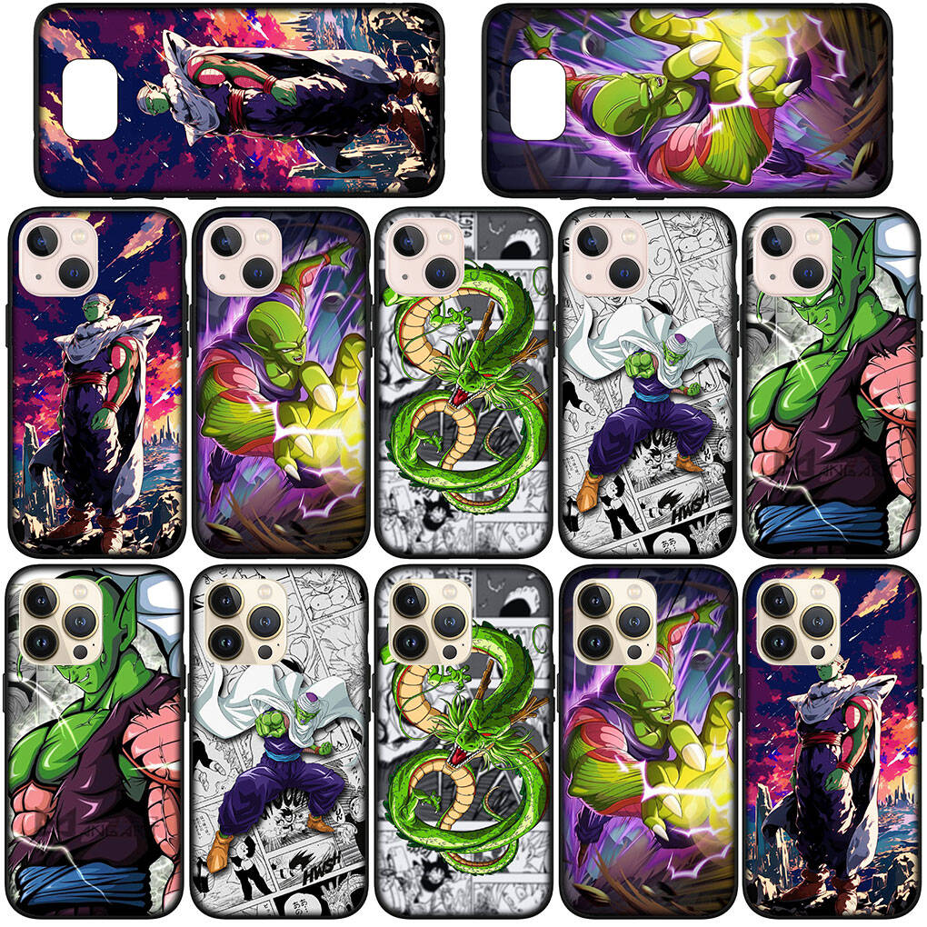 Case for iPhone 17 15 16 Plus Xiaomi Poco X7 X6 F8 F7 C85 C75 C71 Redmi Note 14 12 11 13 Pro Max A4 14C 13C 15C Piccolo Anime Dragon Gokus Ball Comics