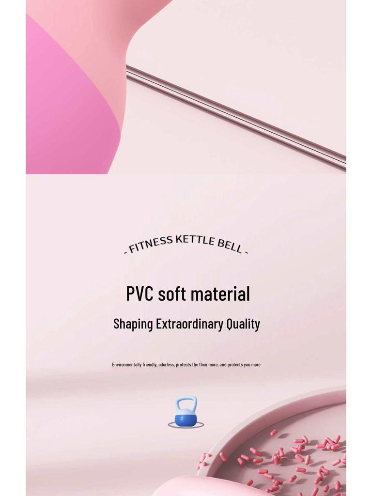 Women's & Men's Soft Kettlebell for Fitness, Squat, Glute, and Strength Training at Home
