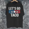 Unisex Unisex Lets Go Taco Funny Always Chickens Out Retro T Shirt Cotton Graphic Printing Tee Shirts Clothing Outfits
