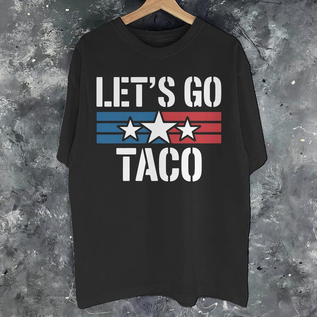 Lets Go Taco Funny Always Chickens Out Retro Tee Shirt For Unisex Unisex Printed T Shirts Cotton Clothing