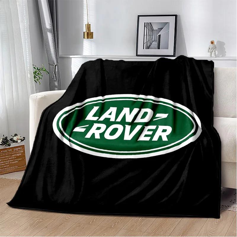 Luxurious HD Fashion Trend Sports Car L-LAND ROVER Logo Blanket - Perfect for Children as Gift Sofa Bed Office Hotel Decor