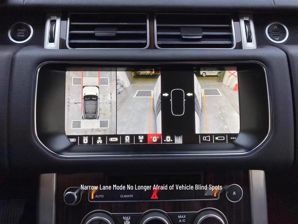 3D Panoramic Decoder for Land Rover Discovery & Range Rover, Jaguar XF/XFL - All-in-One 1080P