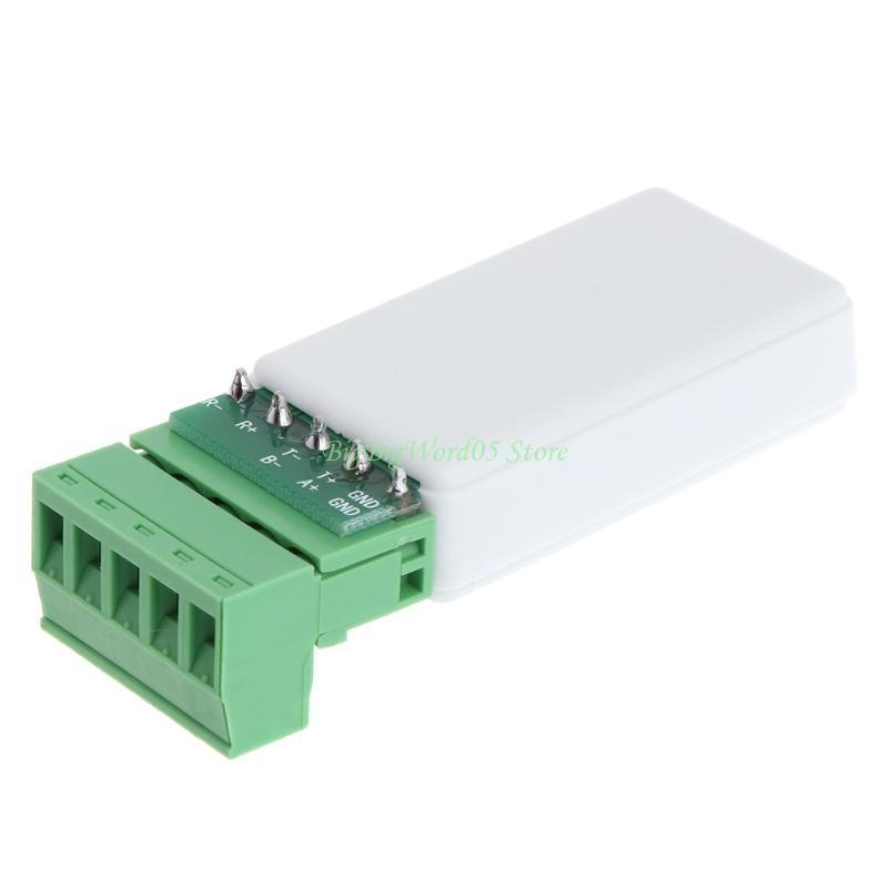 24TE CH340B USB to RS485 RS422 Serial Communication Module Converter Adapter Durable