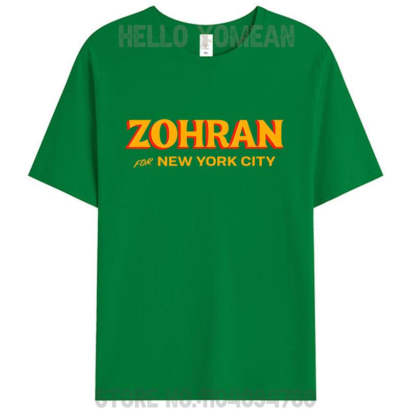 Zohran Mamdani Für Bürgermeisterwahl New York City 2025 Damen Herren Baumwoll-T-Shirt Grafik-T-Shirt Tops