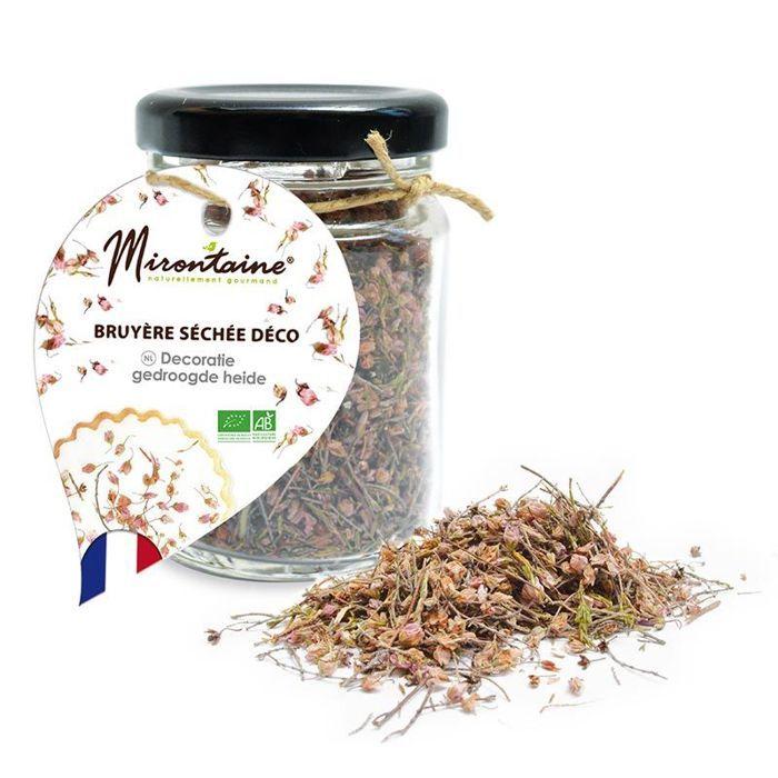 Bruyère séchée comestible pour pâtisserie
