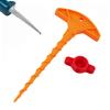 1pc Glass Glue Sealing Cap Nozzle Cleaning Tools Portable Glass Caulk Tubes Prevents Drying Sealant Nozzle Dredge Tools