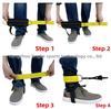 Fitness Gantry Ankle Buckle, Hip and Leg Strength Training Leg Buckle, Pedal Type Multi-directional Adjustable Ankle Buckle