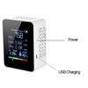 Tester digital de temperatură umiditate 3in1/5in1CO2 Detector de dioxid de carbon TVOC HCHO Monitor de calitate a aerului