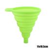 Universal Car Engine Foldable Silicone Funnel Liquid Funnel  Washer Fluid Change Portable Auto Engine Oil Petrol Change Funnel