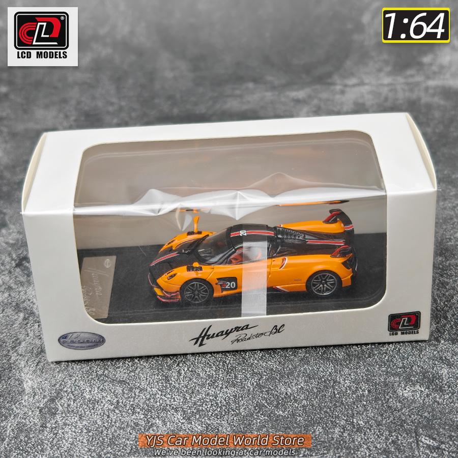 

LCD CLD Die-Cast 1:64 Huayra BC Supercar – Collector’s Car Model & Holiday Gift помаранчевий