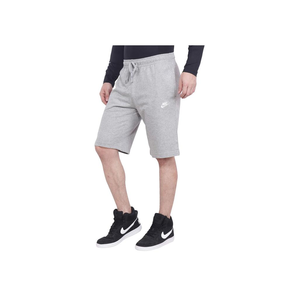 Nike Small Logo Knit Sports Shorts Men Bottoms Grey 804420-063