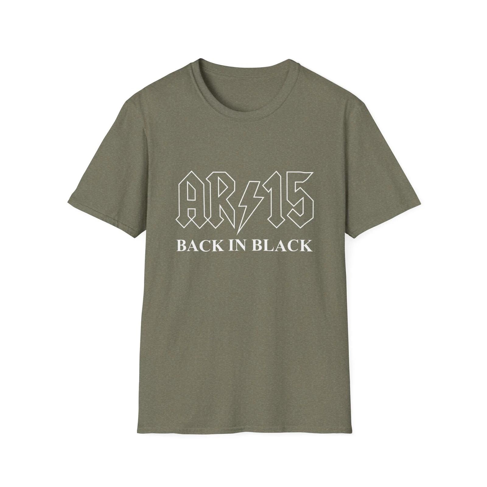 Mens AR-15 Shirt Rifle Hunting Deer Military Camo Red Dot Scope 3XL