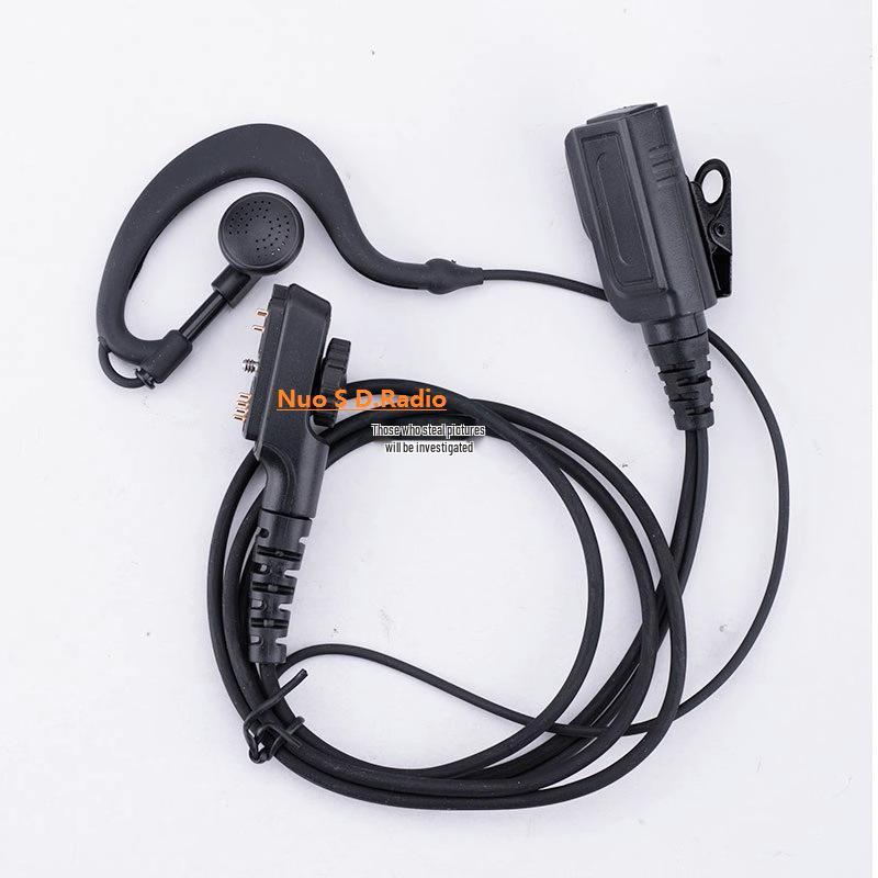 HD Ear-hook/In-ear Headset for PD780/780G/PD700/700G Digital Walkie-talkies