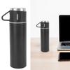 500ml Isolierung Edelstahl Reiseisolierung Griff Mehrzweckdeckel für Zuhause Outdoor
