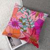 Blossom Fantasy square Jacquard Pillow Cover for Sofa Office Waist Cushion Cover Home Decorative Pillowcase